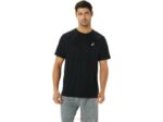 Asics camiseta de manga corta lyte rendimiento negro para hombre