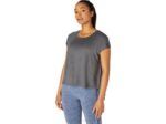 Asics camiseta de manga corta mujer rendimiento negra