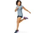 Asics camiseta de manga corta sin costuras mujer azul francés estilo y comodidad - Image 4