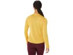 Asics camiseta de manga larga cuello simulado tigre amarillo para mujer - Image 2