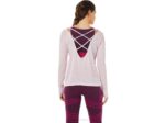 Asics camiseta de manga larga espalda abierta rosa mujer - Image 2