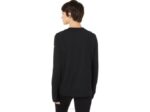 Asics camiseta de manga larga mujer rendimiento negra estilo y comodidad - Image 2