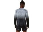 Asics camiseta de manga larga sin costuras hombre negro rendimiento gris - Image 2
