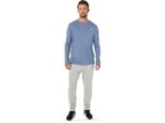 Asics camiseta de manga larga tormenta azul para hombre - Image 4