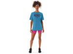 Asics camiseta de montaña 1977 azul brezo estilo único - Image 4