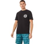 Asics camiseta de montaña rendimiento negro 1977 estilo y confort