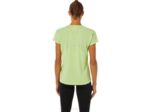 Asics camiseta de mujer manga corta cuello en v verde lima - Image 2