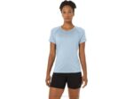 Asics camiseta de mujer manga corta ligera cielo