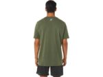 Asics camiseta de pista y campo oliva espiral moderna - Image 3