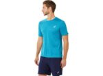 Asics camiseta de rendimiento manga corta hombre azul turquesa - Image 3