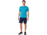 Asics camiseta de rendimiento manga corta hombre azul turquesa - Image 4