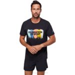 Asics camiseta de rendimiento manga corta negra