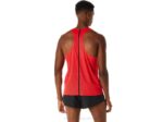 Asics camiseta de tirantes jacquard actibreeze rojo electrico para hombre - Image 2