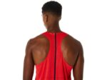 Asics camiseta de tirantes jacquard actibreeze rojo electrico para hombre - Image 4