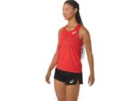 Asics camiseta de tirantes jacquard actibreeze rojo electrico para mujer - Image 3