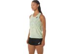 Asics camiseta de tirantes jacquard actibreeze susurro verde mujer - Image 3