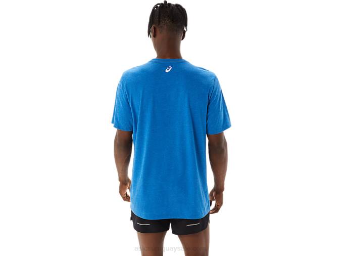 Asics camiseta deportiva de manga corta color lago drive brezo - Image 2