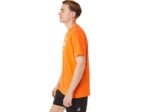 Asics camiseta deportiva manga corta caléndula naranja estilo y confort - Image 3
