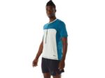 Asics camiseta fujitrail hombre verde azulado salvia ligero - Image 4