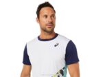 Asics camiseta gráfica corta hombre blanco brillante 2LVJ1531 - Image 4