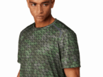 Asics camiseta gráfica de temporada hombre liquen verde - Image 2