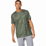Asics camiseta gráfica de temporada hombre liquen verde