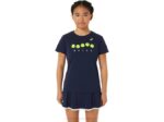 Asics camiseta gráfica tenis niños medianoche estilo divertido