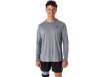 Asics camiseta larga hombre yeso metrópolis estilo moderno