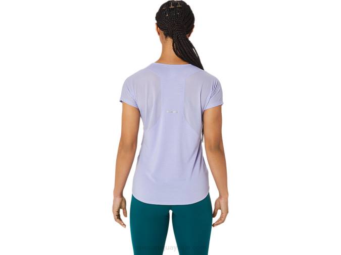 Asics Camiseta Manga Corta Cuello V Mujer Vapor Colorido - Image 2