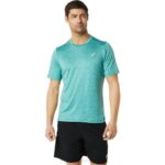 Asics camiseta manga corta hombre brezo sabio ligera