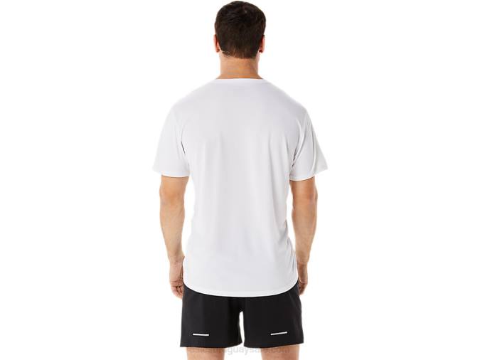 Asics camiseta manga corta hombre costa blanca azul brillante - Image 2