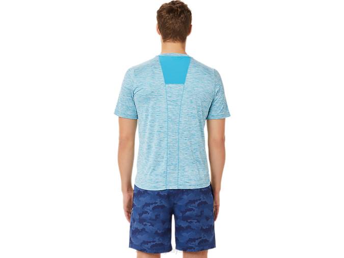 Asics camiseta manga corta hombre pr lyte azul turquesa - Image 2