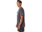 Asics camiseta manga corta pincel gris oscuro estilo moderno - Image 3