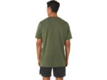 Asics camiseta manga corta pincel lienzo oliva estilo moderno - Image 3