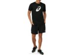 Asics camiseta manga corta pincel rendimiento negro deportiva - Image 6