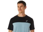 Asics camiseta manga corta rendimiento negro acero ligero - Image 4