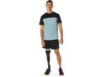 Asics camiseta manga corta rendimiento negro acero ligero - Image 5