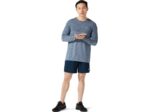Asics camiseta manga larga sin costuras carrera azul francés - Image 4