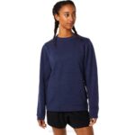 Asics Camiseta Mujer Brezo Chaquetón Estilo Casual Comodidad Diaria