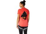 Asics Camiseta Mujer Toronja Rosa Estilo Deportivo - Image 2