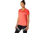 Asics Camiseta Mujer Toronja Rosa Estilo Deportivo - Image 3