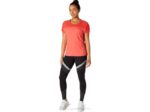 Asics Camiseta Mujer Toronja Rosa Estilo Deportivo - Image 4
