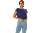 Asics camiseta nagino flex mujer azul índigo estilo y confort