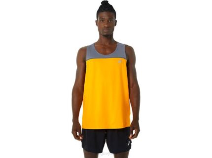 Asics camiseta pr lyte hombre ámbar metrópolis estilo y confort