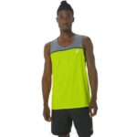 Asics camiseta pr lyte hombre cáscara de limón estilo ligero