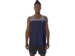 Asics camiseta pr lyte hombre chaquetón azul ligero y cómodo