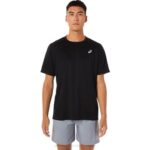 Asics camiseta rendimiento manga corta negra