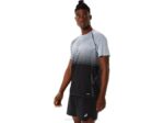 Asics camiseta sin costuras hombre negro rendimiento gris - Image 3