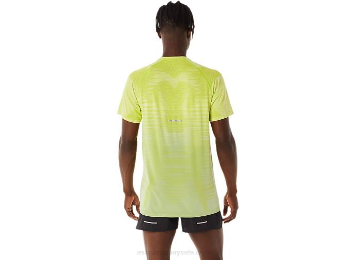 Asics camiseta sin costuras hombre salvia ligera y ralladura de lima - Image 2