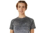 Asics camiseta sin costuras manga corta mujer gris glaciar - Image 4